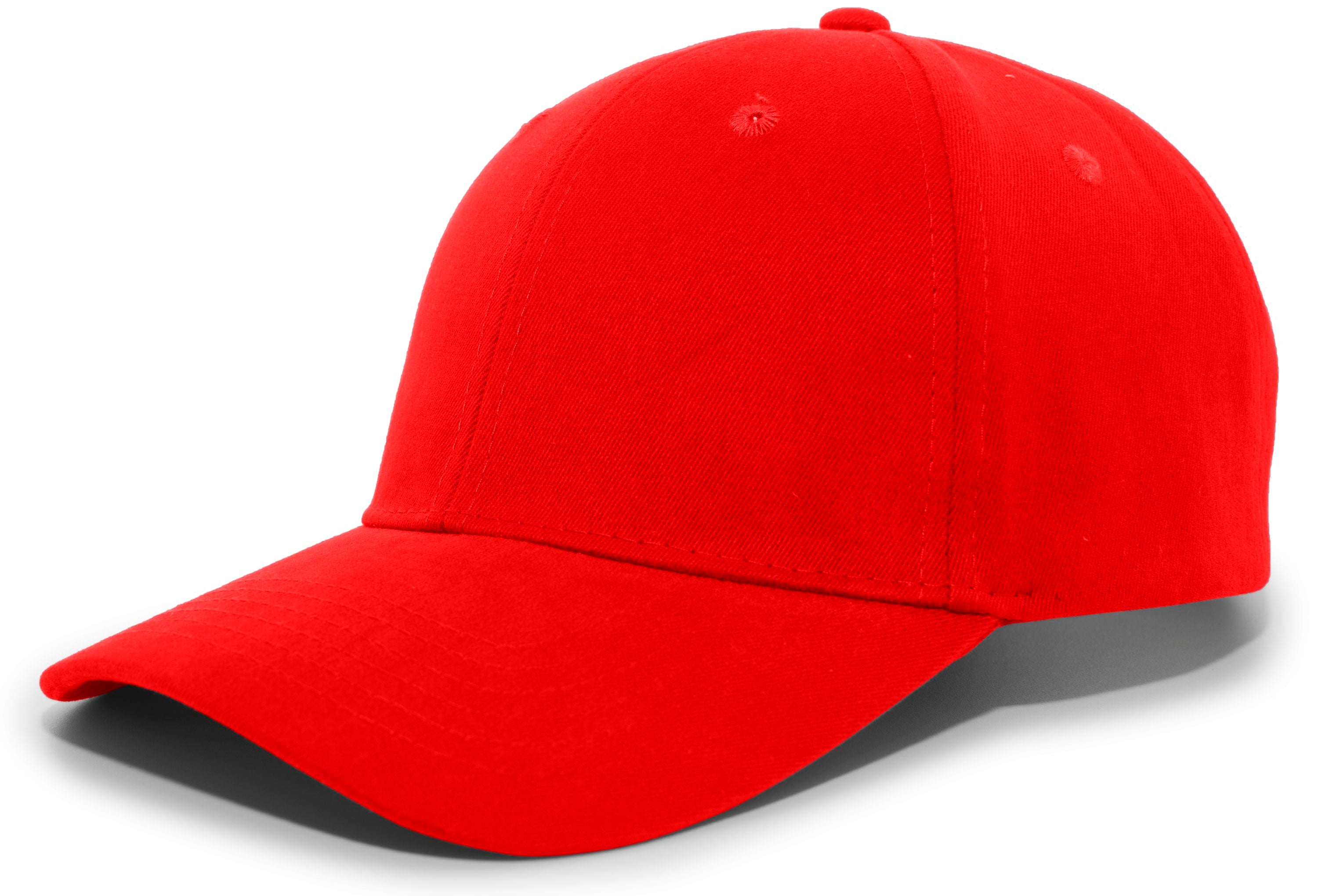 Brushed Cotton Twill Hook-And-Loop Adjustable Cap