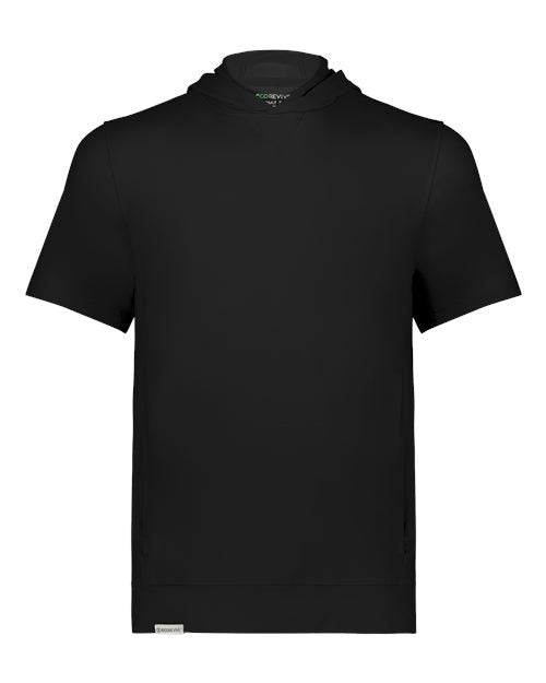 Youth Eco Revive™ Ventura Soft Knit Short Sleeve Hooded Sweatshirt