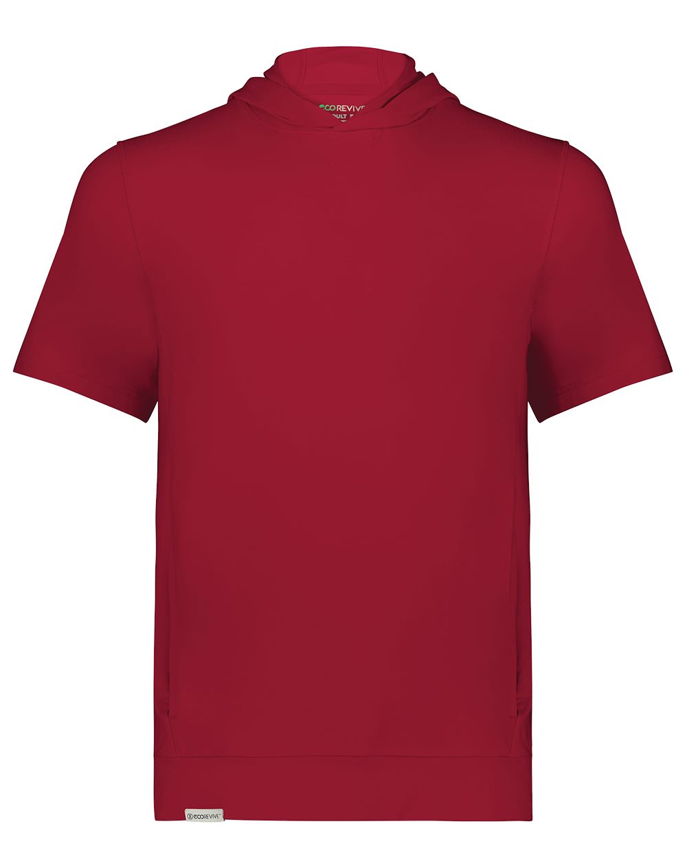 Youth Eco Revive™ Ventura Soft Knit Short Sleeve Hooded Sweatshirt