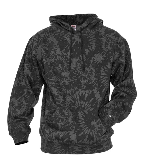 ATHLETIC FLEECE TIE-DYE HOODIE