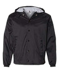Unisex Hooded Coach's Jacket
