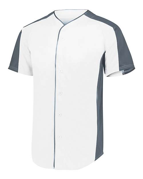 Men's Full Button Baseball Jersey