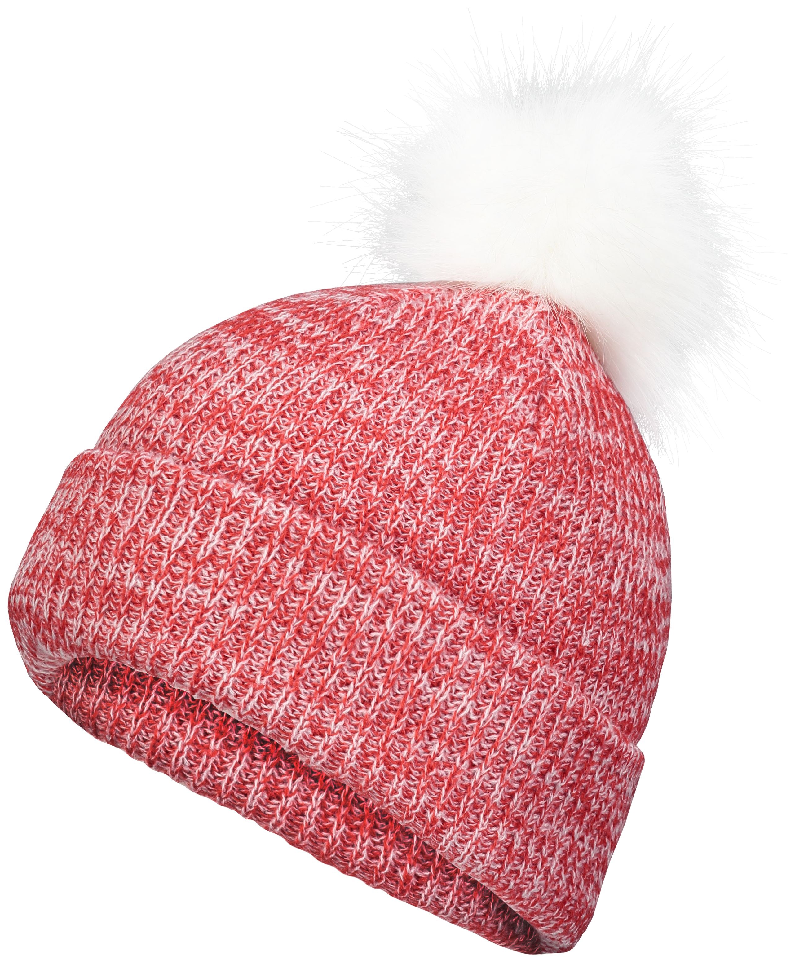 Faux Fur Pom Beanie