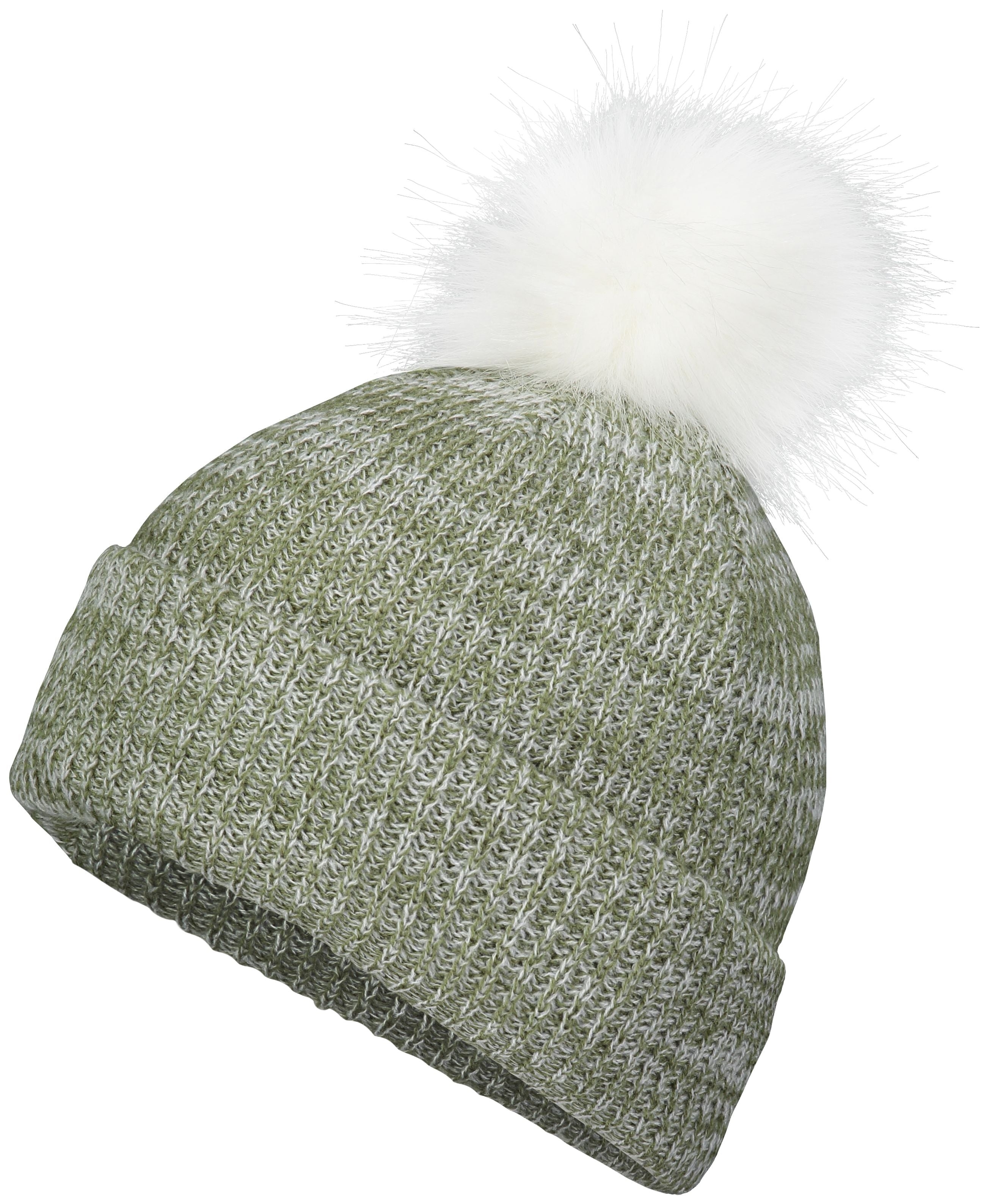 Faux Fur Pom Beanie